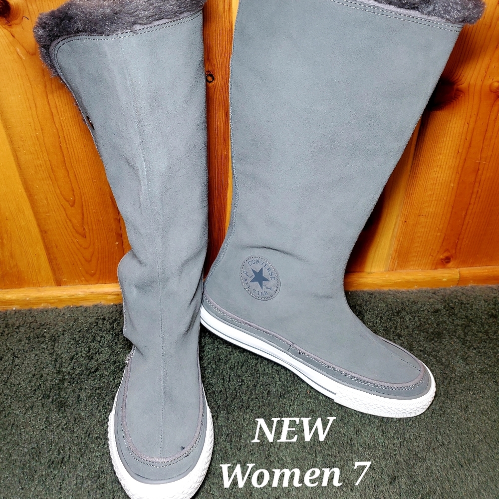 NEW Converse Beverly Knee high boots Women 7